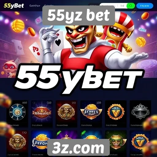 Versatilidade de jogos no site 55yz bet